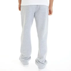 Clearance Avant Garde Herre Straight Leg Joggers Lys Grå Melange Lysegrå Mergel