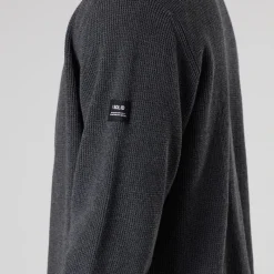 Sale Solid Herre Strik Cardigan Mørk Grå Marl Dar Grey M Mørk grå mergel