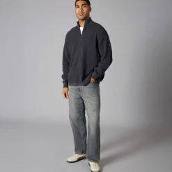 Sale Solid Herre Strik Cardigan Mørk Grå Marl Dar Grey M Mørk grå mergel