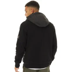 Clearance Bench Herre Strikket Hoodie Sort