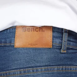 Outlet Bench Herre Stuart Jeans med lige pasform Mørk indigovask Mørkeblå
