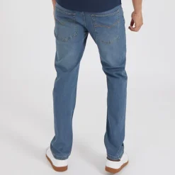Bench Herre Stuart Jeans med lige pasform Mellem Blå Vask Blå