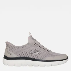 Online SKECHERS SPORT Herre Summits Slip In Sneakers Naturlig Brun
