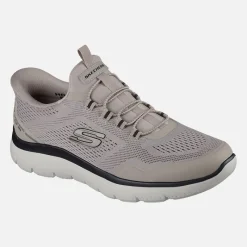 Online SKECHERS SPORT Herre Summits Slip In Sneakers Naturlig Brun