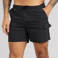 Sale French Connection Herre Svømme Shorts Sort