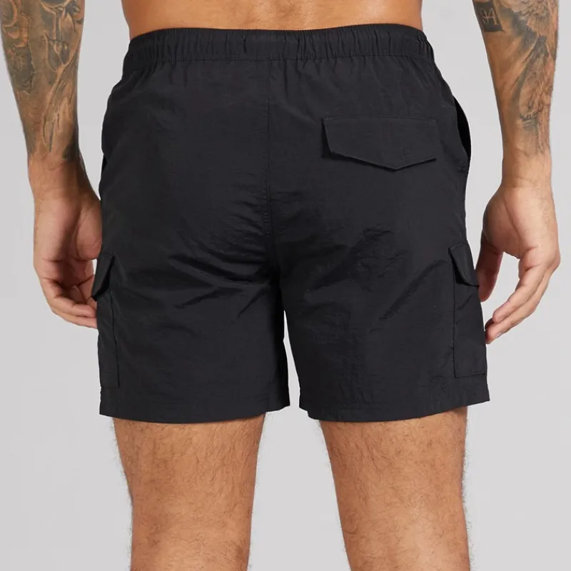 Sale French Connection Herre Svømme Shorts Sort