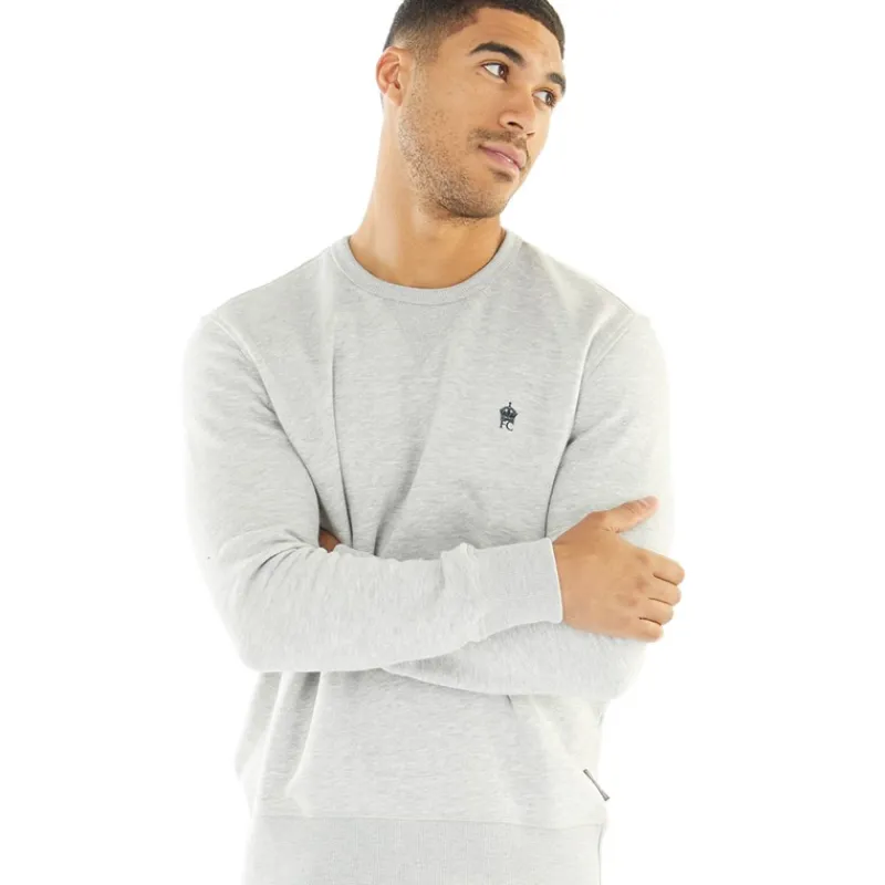 Best French Connection Herre Sweatshirts Lys Grå Mergel