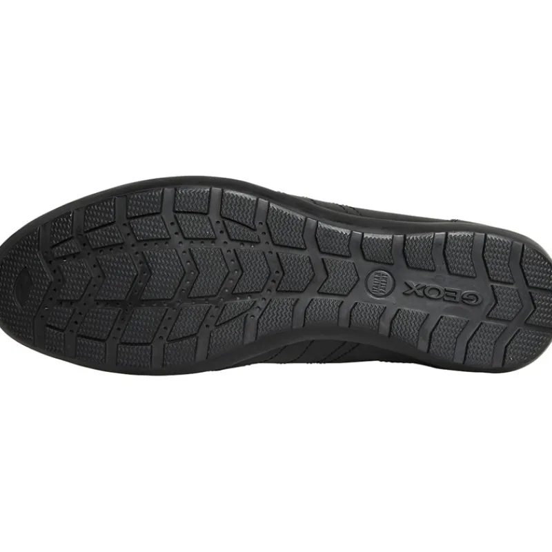 Hot GEOX Herre Symbol Sneakers Sort