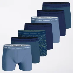 Sale BJORN BORG Herre syv pak bomuld stretch boxers Multipack 1 Flerfarvet