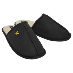 Clearance Lyle And Scott Vintage Herre Tarquinn Mule-Tøfler e Sort
