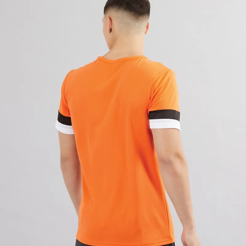 Online Puma Herre teamRISE Trænings T-shirt Golden Poppy/ Sort/ Hvid orange