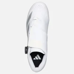 New adidas Herre Tempo 3 striber BOA cykelsko Cloud White/​Silver Metallic/​Core Black