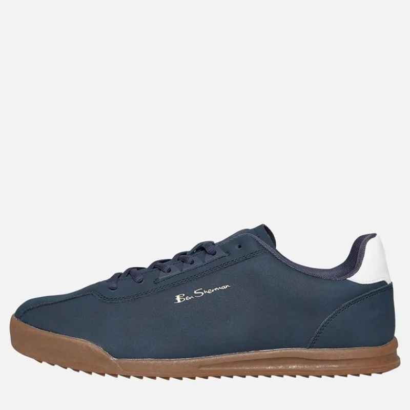 Outlet Ben Sherman Herre Terrace Talk Træningssko Navy Marineblå