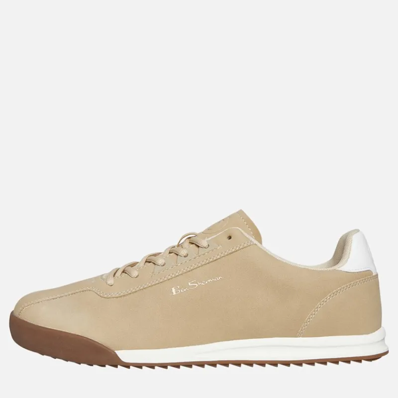 Clearance Ben Sherman Herre Terrace Talk Træningssko Sten Stengrå