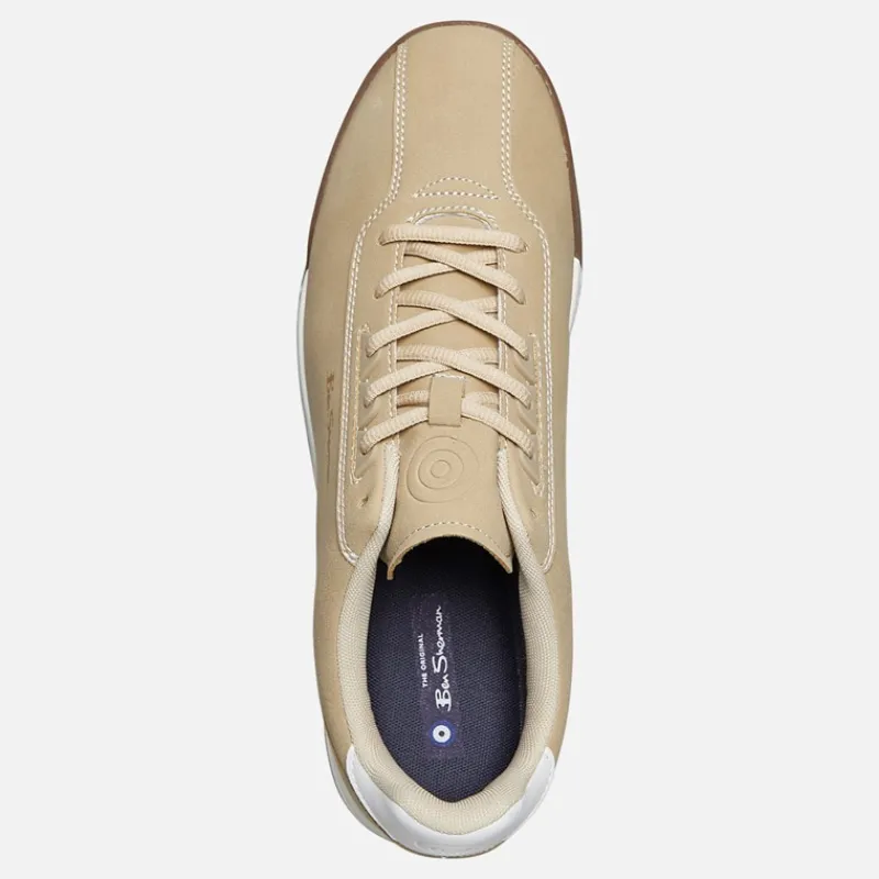 Clearance Ben Sherman Herre Terrace Talk Træningssko Sten Stengrå