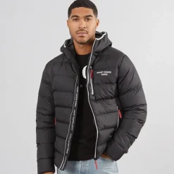 Discount Avant Garde Herre Thor Puffer Jakke Sort