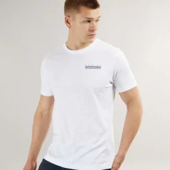 New Hurley Herre Throwback T Shirt Hvid Traditionel