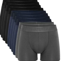 Resteröds Herre Ti Pak Boksershorts Multifarvet Flerfarvet