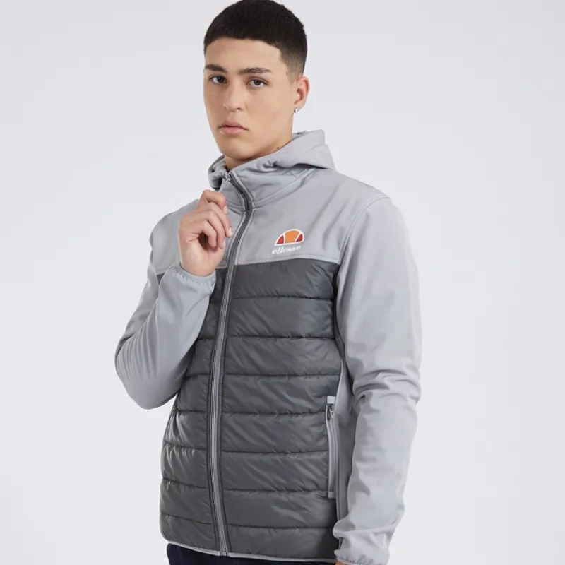 Best Ellesse Herre Timmari Hybrid Lette jakker Grå Grå