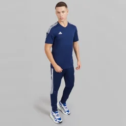 Best adidas Herre Tiro 23 Club træningsbukser Team Navy/​Hvid Marineblå