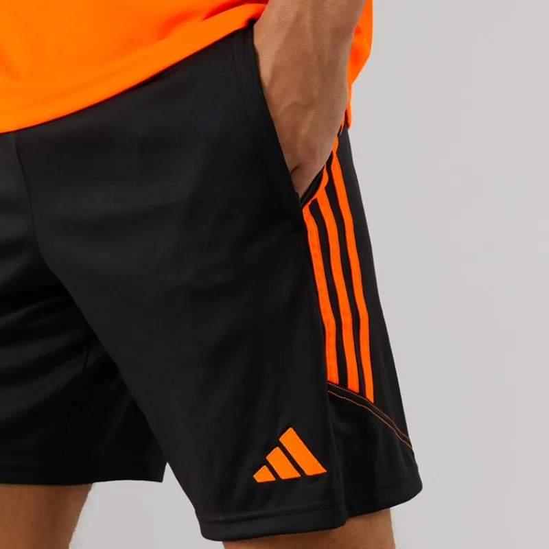 Best adidas Herre Tiro 23 Club Træningsshorts /Signal Orange Sort