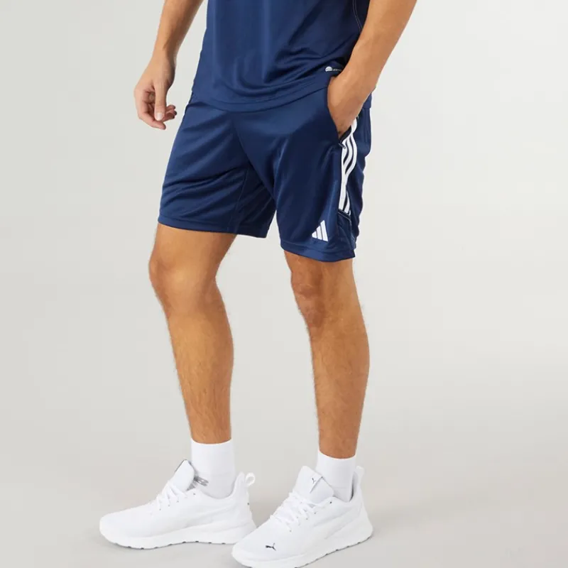 Sale adidas Herre Tiro 23 Club Træningsshorts Team Navy Blå 2/Hvid Marineblå