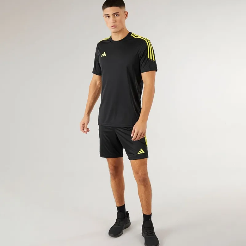 Hot adidas Herre Tiro 23 Club træningsshorts /lysegul Sort
