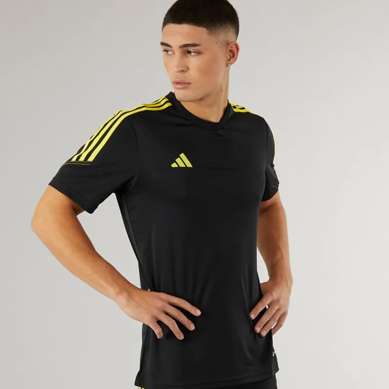 Best adidas Herre Tiro 23 Club T-shirt /Bright Yellow Sort