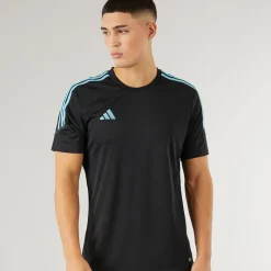 Best adidas Herre Tiro 23 Club T-shirt /Preloved Blue Sort