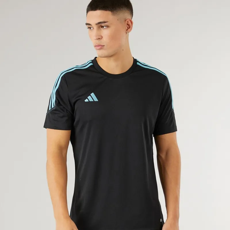 Best adidas Herre Tiro 23 Club T-shirt /Preloved Blue Sort