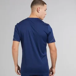 Hot adidas Herre Tiro 23 Club T-shirt Team Navy Blue 2/​Hvid Marineblå