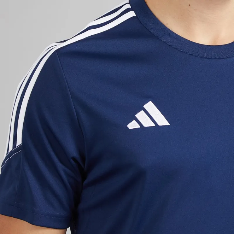 Hot adidas Herre Tiro 23 Club T-shirt Team Navy Blue 2/Hvid Marineblå