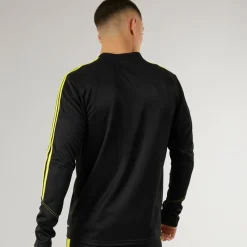 Hot adidas Herre Tiro 23 Klub 1/​4 lynlås træningsbluse /​kraftig gul Sort
