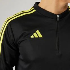 Hot adidas Herre Tiro 23 Klub 1/​4 lynlås træningsbluse /​kraftig gul Sort