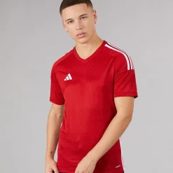 Clearance adidas Herre Tiro 23 Konkurrence trøje Team Power Red 2/Hvid Rød