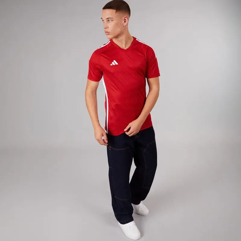 Clearance adidas Herre Tiro 23 Konkurrence trøje Team Power Red 2/Hvid Rød