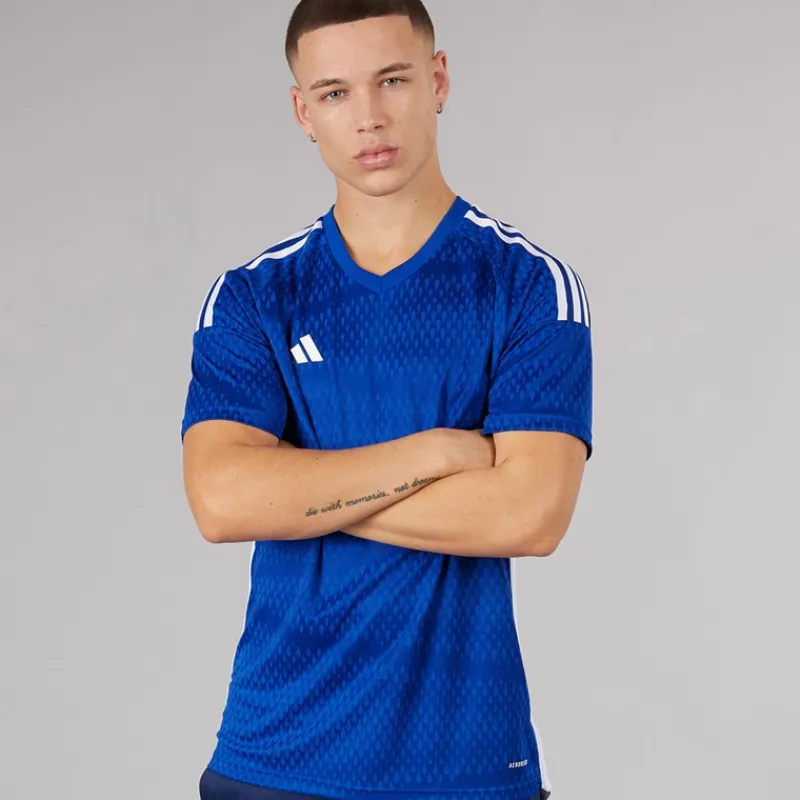 New adidas Herre Tiro 23 Konkurrence trøje Team Royal Blue/Hvid Blå