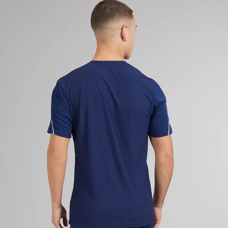 New adidas Herre Tiro 23 League T-shirt Team Navy Blue/Hvid