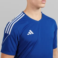 New adidas Herre Tiro 23 League T-shirt Team Royal Blue/​Hvid