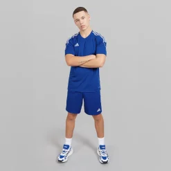 New adidas Herre Tiro 23 League T-shirt Team Royal Blue/​Hvid