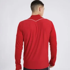 New adidas Herre Tiro 23 Track Sport træningstrøjer Rød Rød