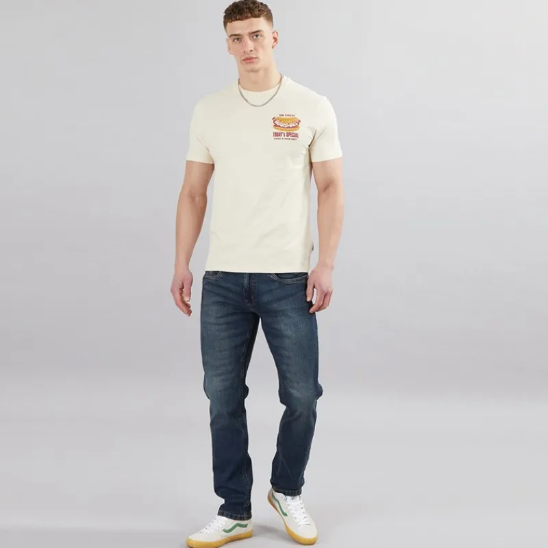 Hot Indicode Herre Tony Jeans Regular Fit Iconic Blå Blå