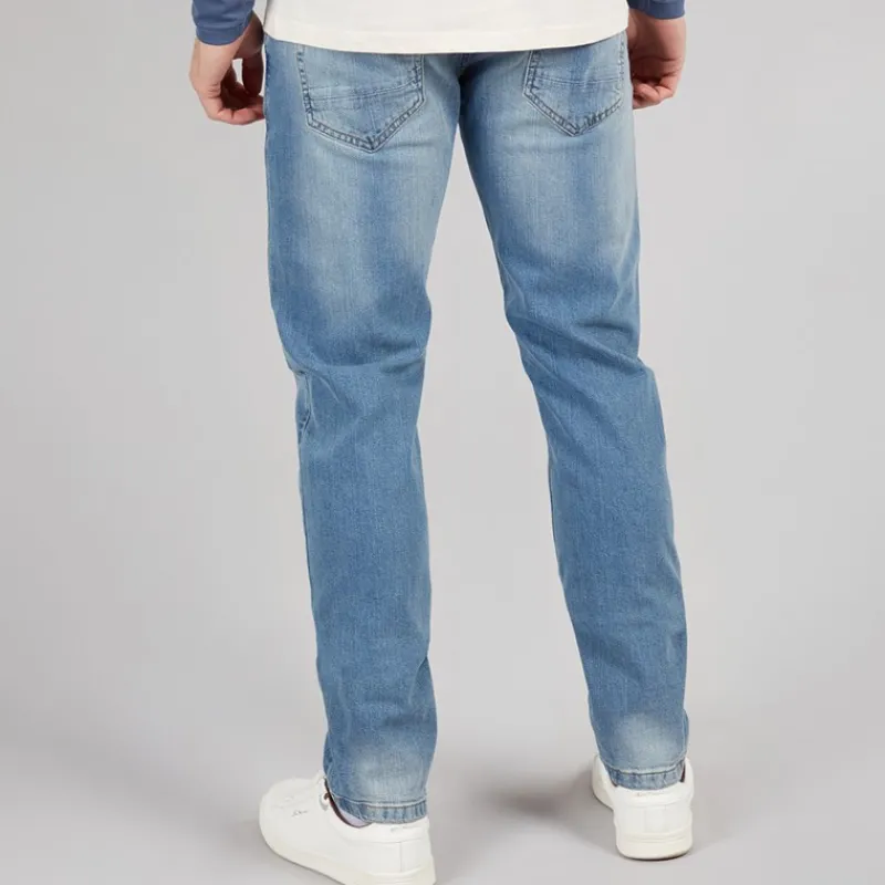 Best Indicode Herre Tony Regular Fit Jeans Space Blue Blå