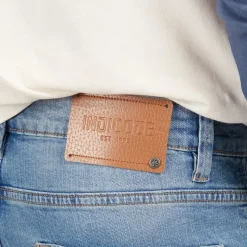 Best Indicode Herre Tony Regular Fit Jeans Space Blue Blå