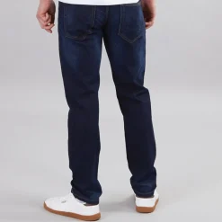 Online Indicode Herre Tony Regular Fit Jeans Mørkeblå Blå