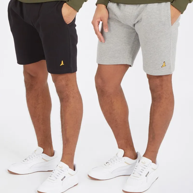 Clearance Brave Soul Herre To-pak McCartney Shorts Sort/Grå