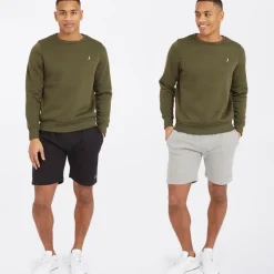 Clearance Brave Soul Herre To-pak McCartney Shorts Sort/Grå