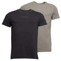 Best Copenhagen Legacy Herre To-pak T-shirts Grå Melange/​Antracit Flerfarvet