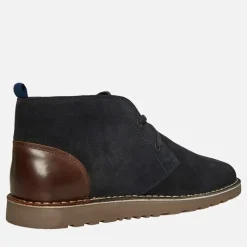 Hot Ben Sherman Herre Townshend 2 Chukka Støvler Navy