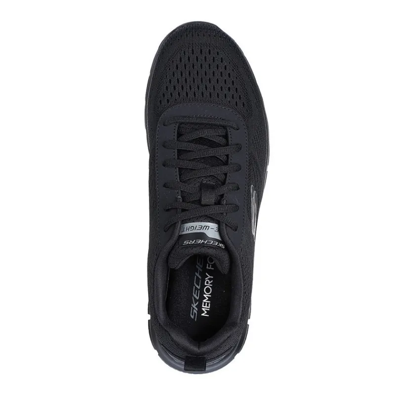 New SKECHERS SPORT Herre Track Leshur Sneakers Sort